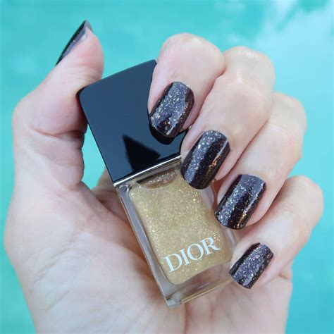 dior black rivoli nail polish|Dior top coat gloss.